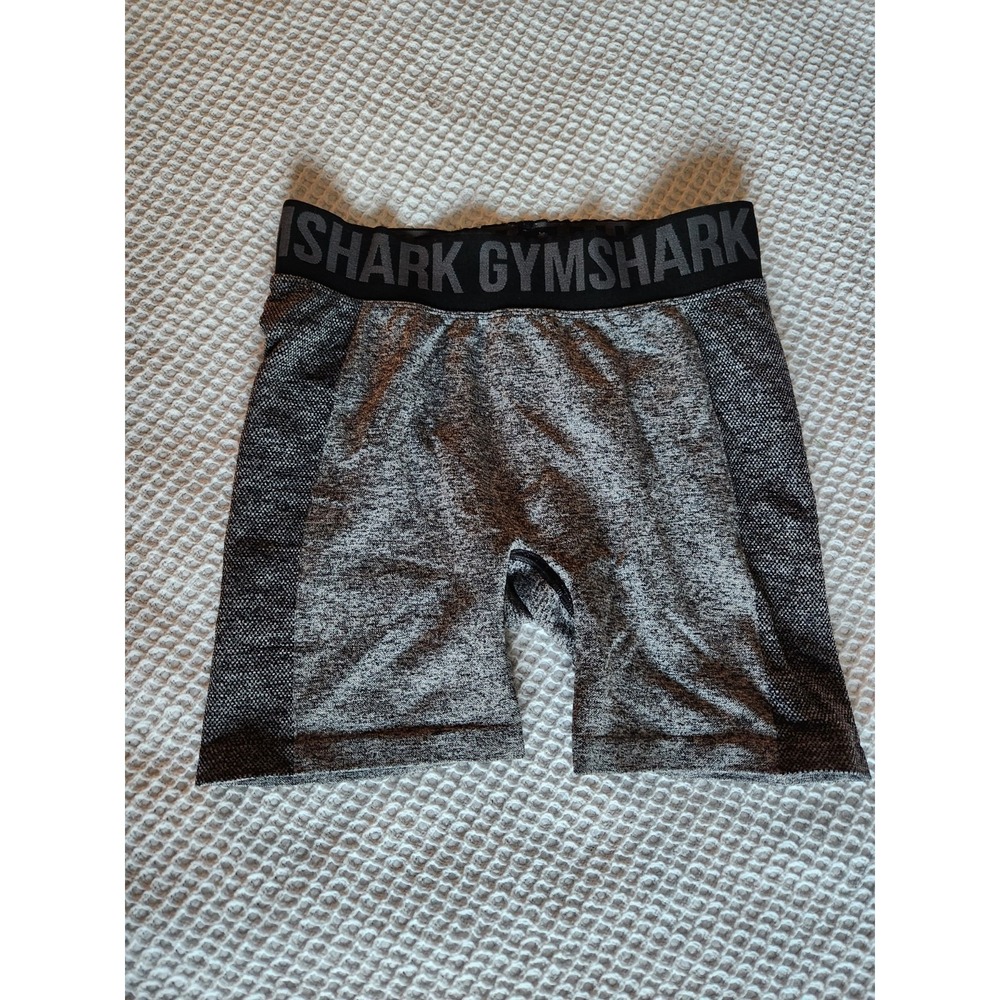 Gymshark Flex Shorts Womens Small S Marl Gray Women Grey Biker Booty